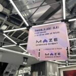 ハラカドに入った瞬間からイベントスペースまで、HANAの楽曲が絶えず流れ、館内の至るところにはポップが。会場に向かうまでにテンションが上がります。