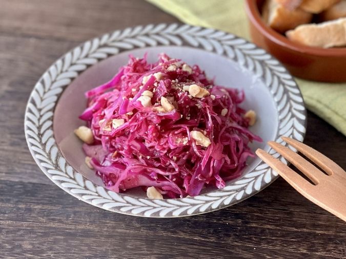 紫キャベツのマリネ