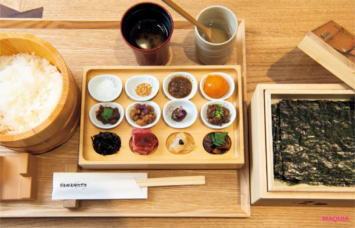 山本海苔店初の飲食業態 手巻き YAMAMOTO 「おにぎり ぼんご」の女将監修メニュー