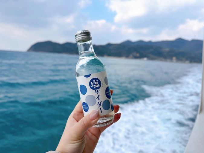 宗像大島リゾート 塩サイダー