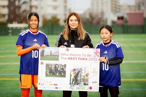 【東京都江戸川区】なでしこジャパンの長野風花選手が地元でイベントを開催！サッカー少女約75名が参加