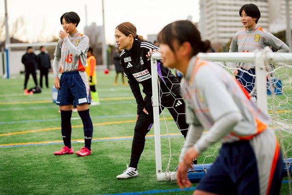 【東京都江戸川区】なでしこジャパンの長野風花選手が地元でイベントを開催！サッカー少女約75名が参加