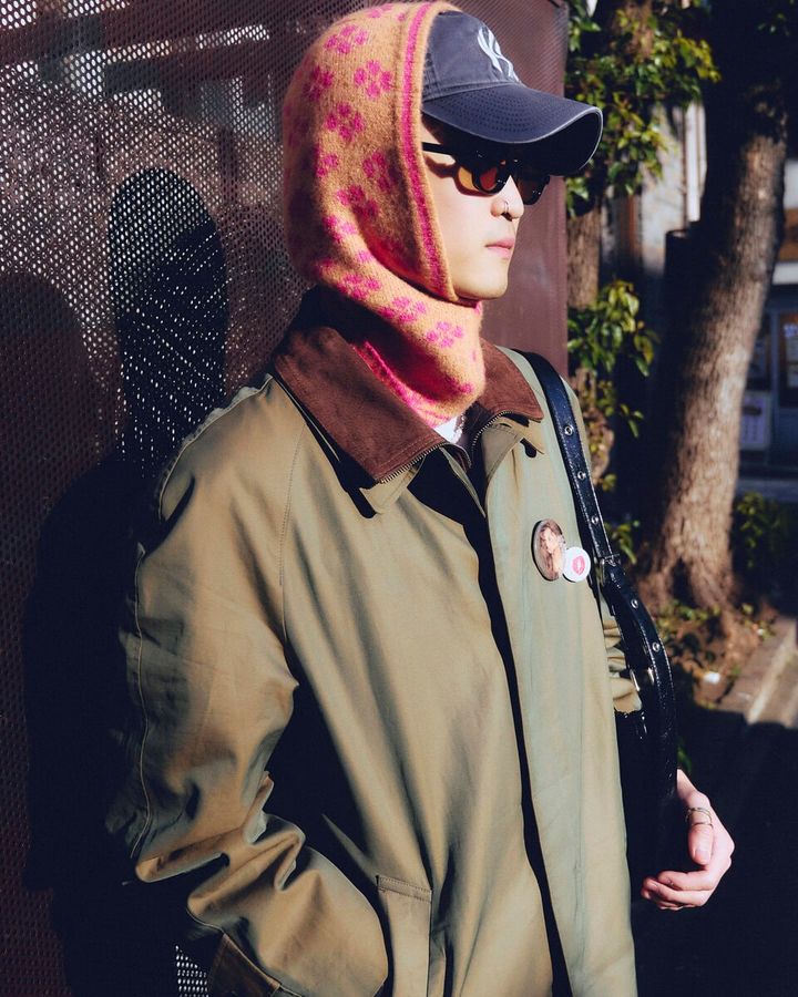 【スナップ】防寒をしながら柄で遊ぶ！バラクラバを取り入れて印象激変