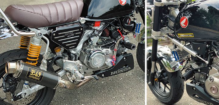 【モンキーカスタム4選】玄人好みの足まわりから伝説の4本出しマフラー、124ccDOHCまで！オーナーの執念が光る傑作選