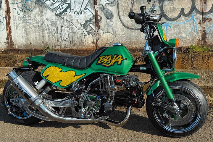 【モンキーカスタム4選】玄人好みの足まわりから伝説の4本出しマフラー、124ccDOHCまで！オーナーの執念が光る傑作選