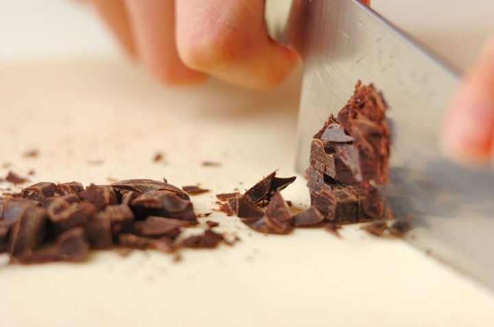 ホットチョコレートの下準備1