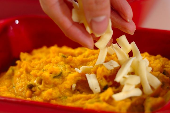 カボチャグラタンの作り方3