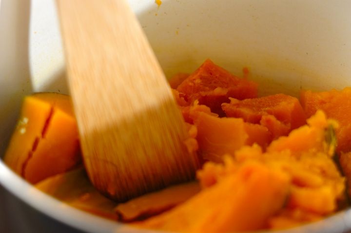 カボチャグラタンの作り方1