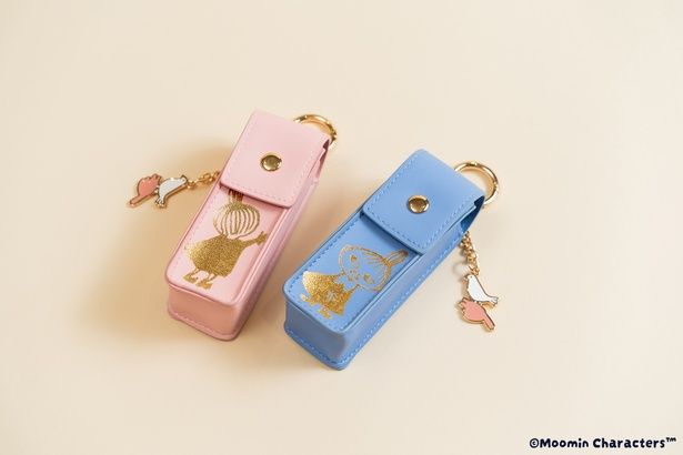 「リップスティックポーチ(ブルー/ピンク)」(各2310円)