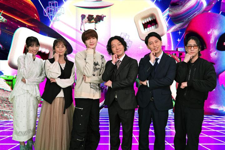 2月16日放送『口を揃えたフシギな話』より （C）TBS width=