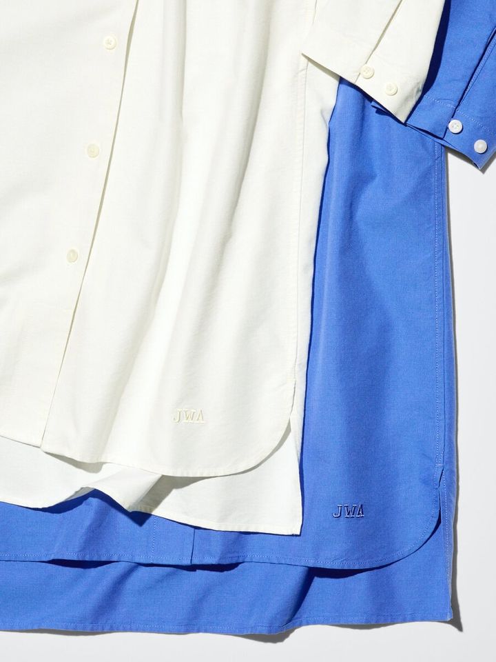 定番のウィメンズオックスフォードシャツに、待望の半袖が登場。イエローやピンクを含む全6色を展開し、ショート丈のボクシーシルエットがモダンな印象を際立たせるデザインに。