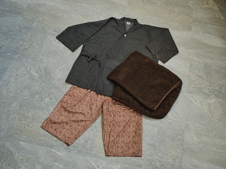 「SPA+」岩盤浴着