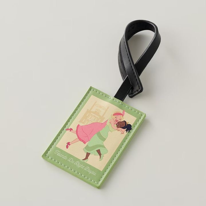 プリントショルダーバッグ チャーム付き