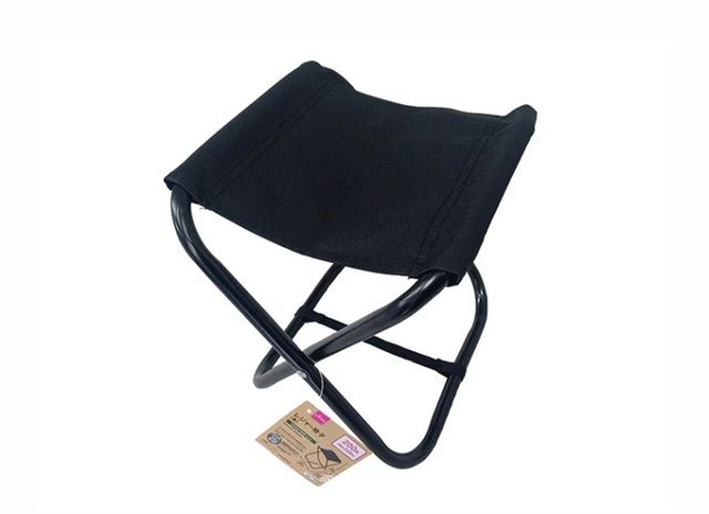 ダイソー レジャー椅子（黒）