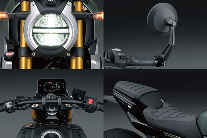 SUZUKIのネオレトロストリートバイク発進！