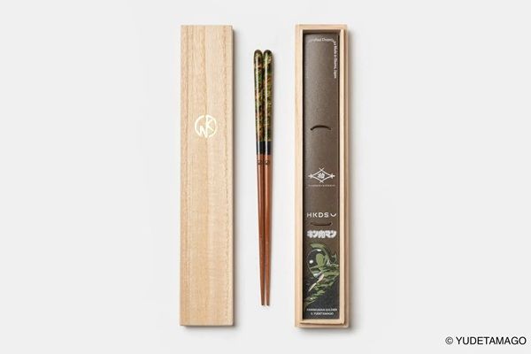 福井県・小浜の職人が作り上げる「若狭産塗箸 キン肉マンソルジャー」の復刻版が登場