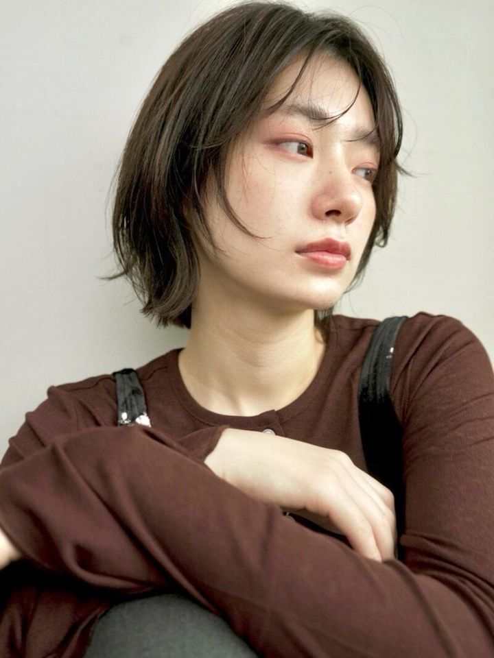 30代ヘアスタイル、ニュアンスボブ 、SHEA gakugeidaigaku、サイド