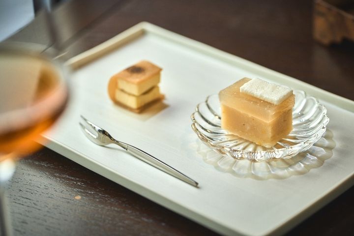 季節のお茶菓子2種