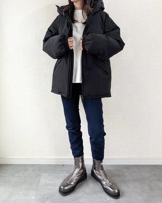 GU「ウォームパデッドパーカ」