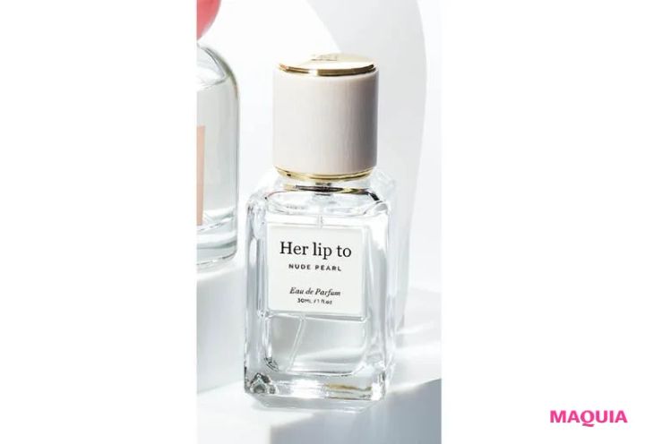 森 香澄さんの愛用香水・フレグランス Her lip to BEAUTY ヌードパール オードパルファム