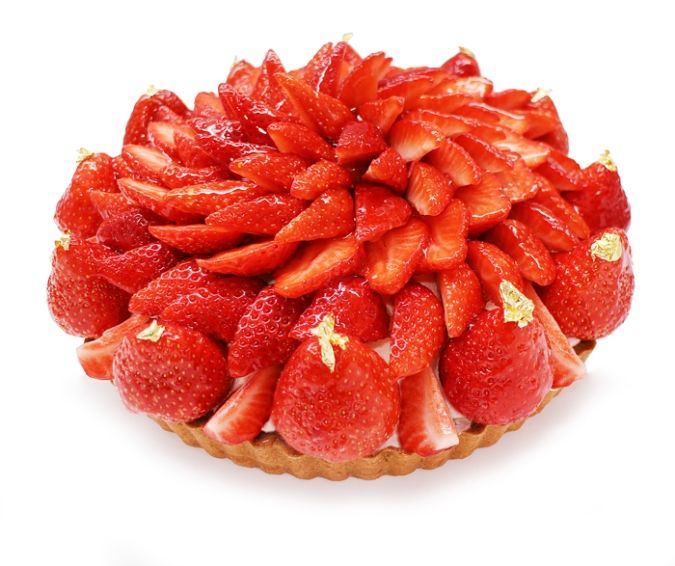 カフェコムサ／福岡県産 いちご「あまおう」のケーキ