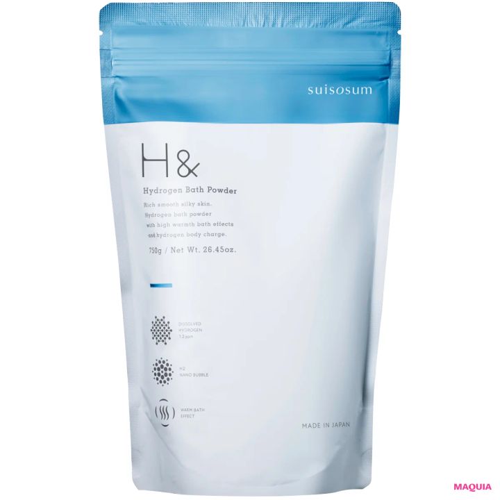 マキア 白石 聖さん 美容インタビュー H& SSバスパウダー