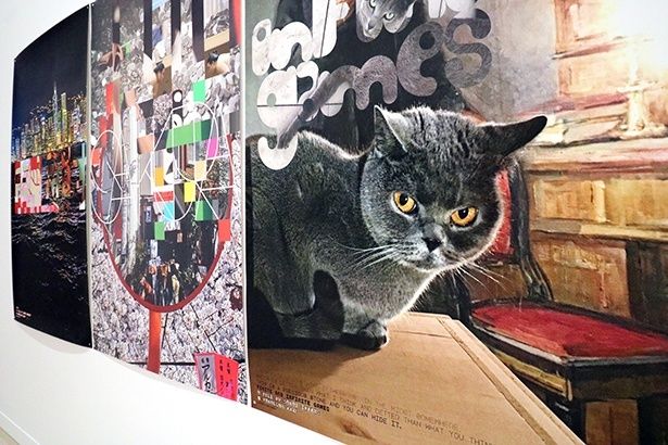 「フィルム・ポスター」シリーズの展示風景 (C)Sarah Morris