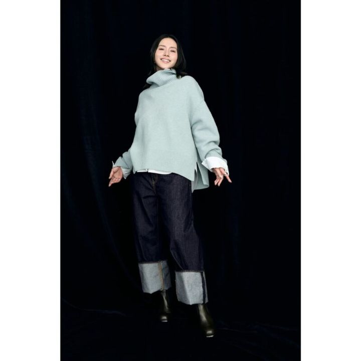 【中谷美紀さんインタビュー】40代の振り返り＆デニムとニットのおしゃれ【インタビュー後編】