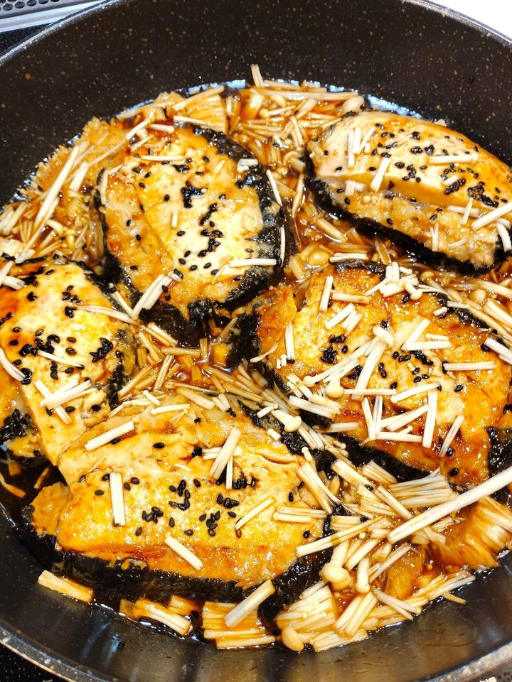 あんをからめる