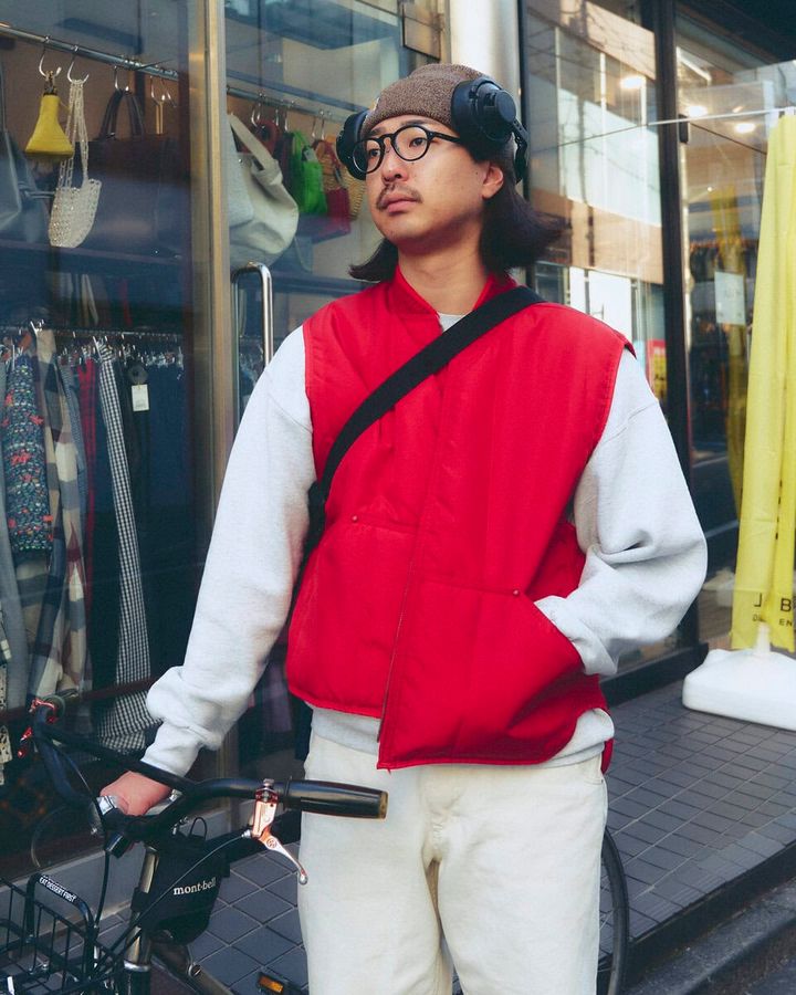 【スナップ】全身白コーデからの“足し算”が絶妙な古着コーデ