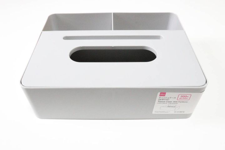 ティッシュケース（仕切り付） パッケージ