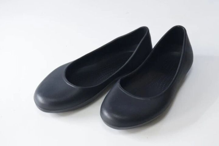 ダイソー EVAパンプス（黒、22cm－23cm）