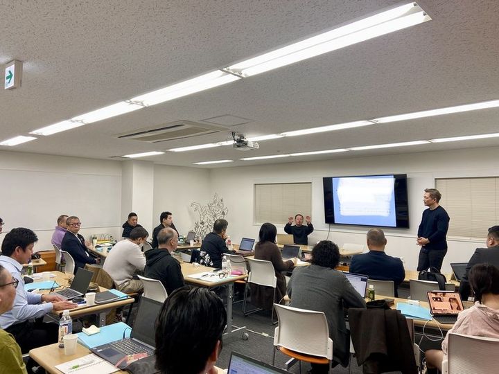 経営合宿の様子