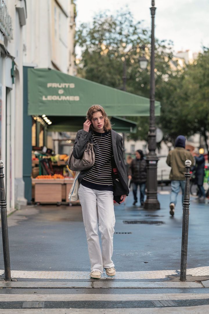 細いピッチが絶妙すぎる！ワンランク上のこなれたボーダーコーデ