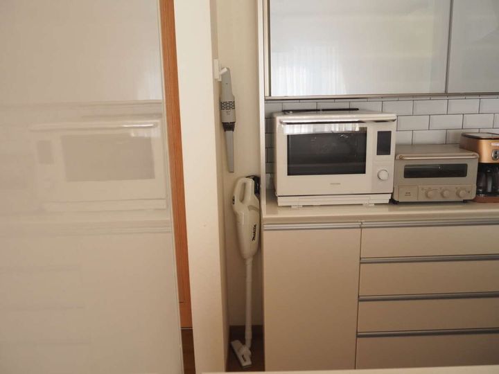 「掃除道具」は隙間や死角を活用