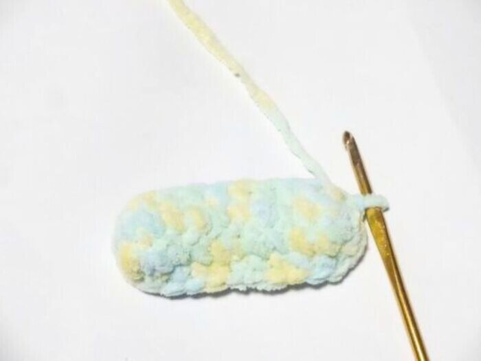 100均毛糸でかわいい『かぎ針編みポーチ』ができちゃった！こま編みだけでカンタンです♪