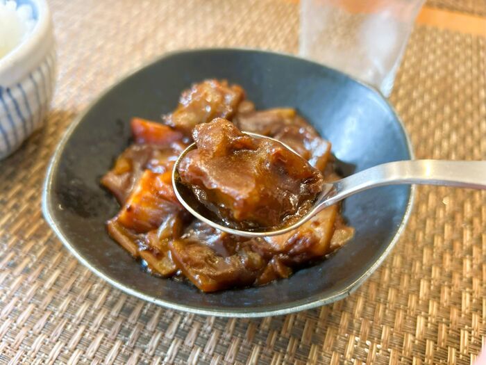 魅惑のプルプル感♡JA全農紹介のこんにゃく×カレーって？シチューもあり？！肉好き家族が味を確かめてみた！