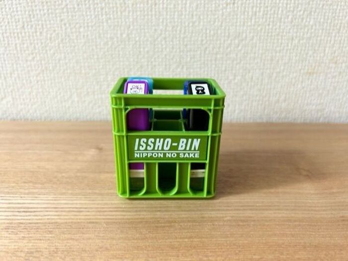 【ダイソー】ミニチュア一升瓶ケース、インテリアじゃなくてこう使います♪