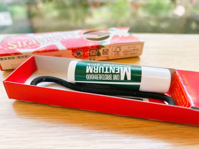 【明治ストロベリーチョコレートの箱】捨てません。意外な活用法で2度楽しめちゃう