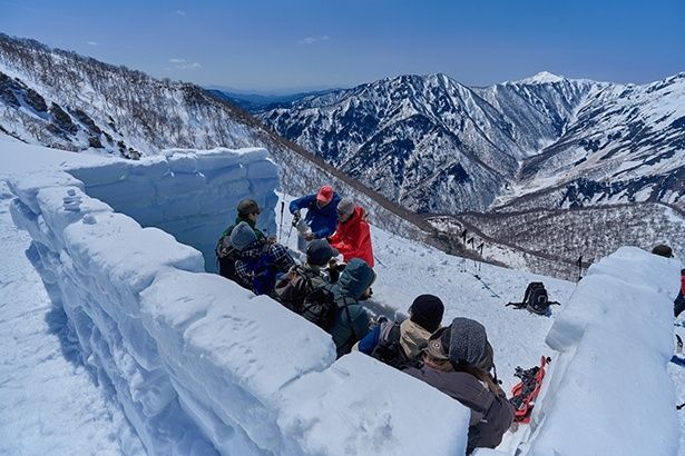 みなかみ山岳ガイド協会によるワークショップの様子
