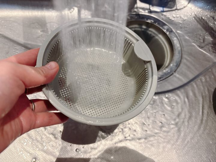 水洗いをしたらお手入れ終了