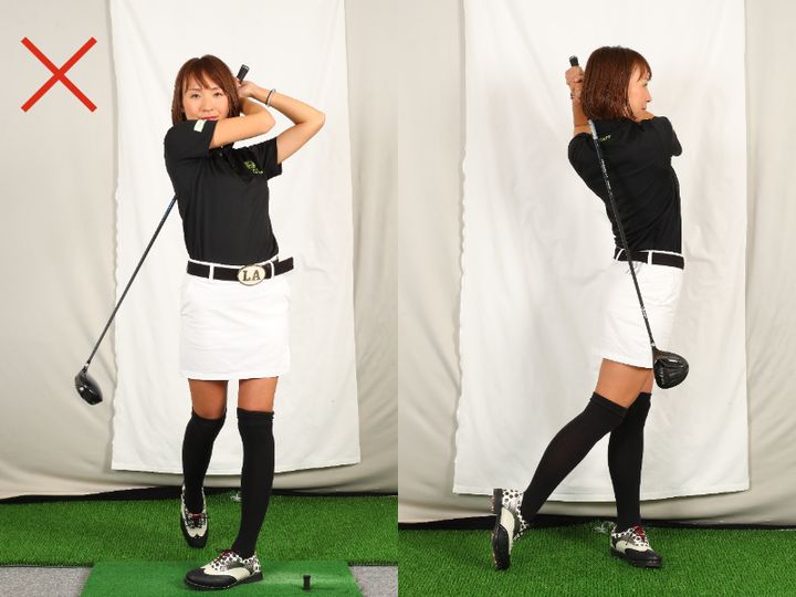 アドレスを美しくするとスコアが上がる？猫背にならないコツは…