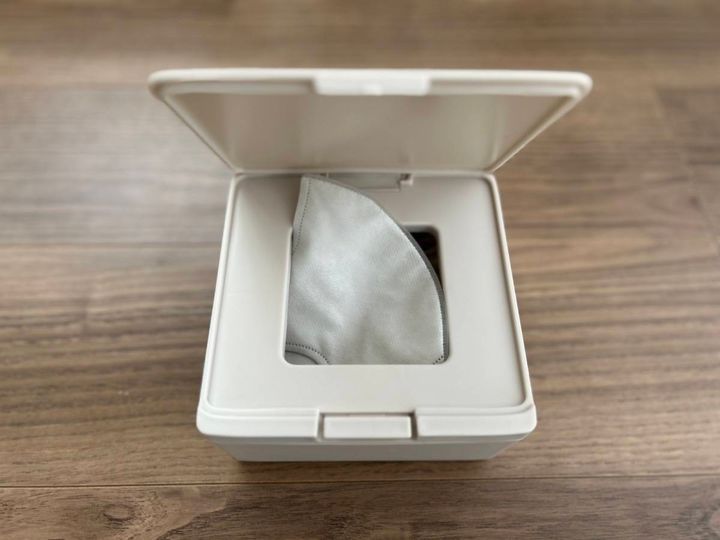 3COINS ワンプッシュ2Dマスクケース