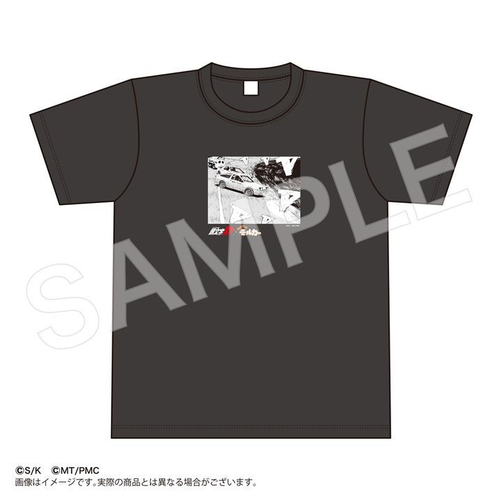 Ｔシャツ 頭文字D原作絵風シロモ