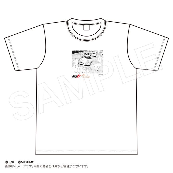 Ｔシャツ 頭文字D原作絵風ポテト