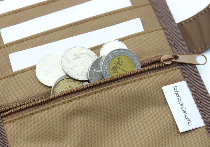 宝島社雑誌付録素敵なあの人4月号のロベルタ ディ カメリーノのクワドラプリントで高級感ある持ち物整理ケース7