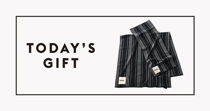 〈hotel_〉のタオル