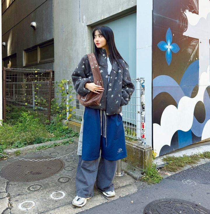 【SNAP】決めすぎないのにおしゃれなフリースジャケット！ 清水理央さん