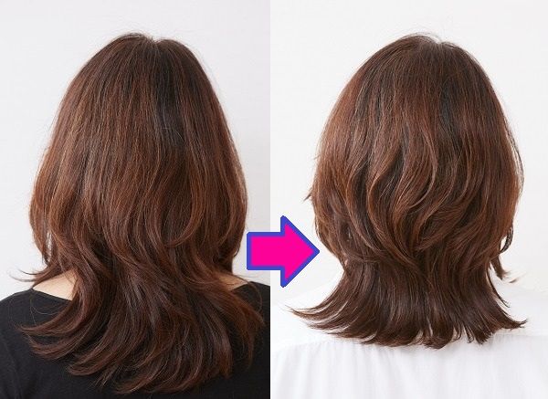 イメチェンビフォーアフター14 後ろ