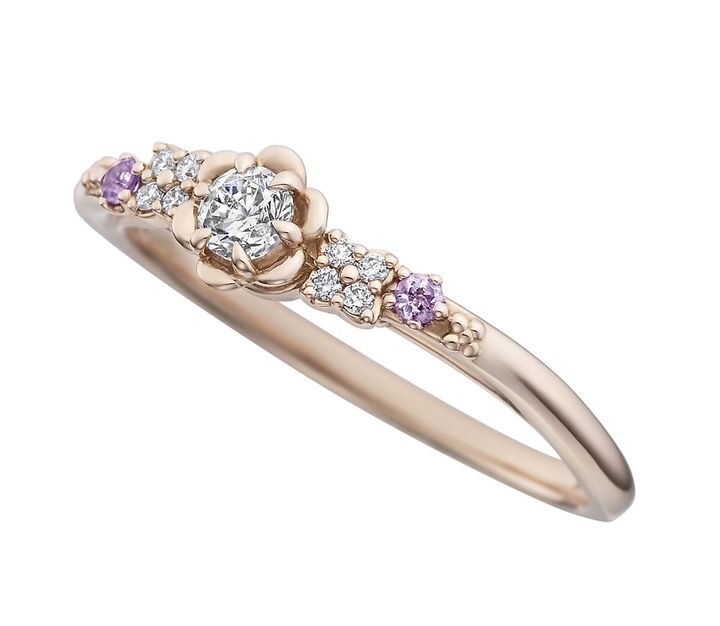 小花をアームで表現